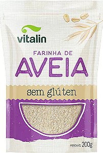 Farinha de Aveia Sem Glúten - 200g - Vitalin