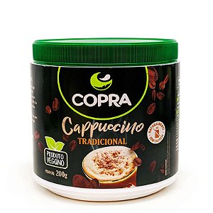 Cappuccino em Pó Tradicional - 200g - Copra