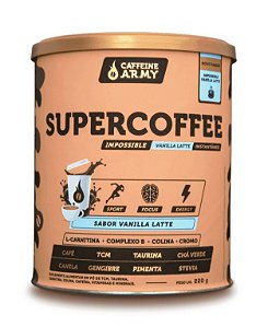 Supercoffee Sabor Vanilla Latte - 220g - Caffeine Army