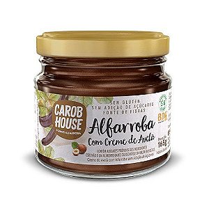 Alfarroba com Creme de Avelã - 165g - Carob House