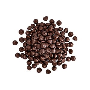 Gotas de Chocolate 56% Cacau Sem Açúcar Veganas - 100g