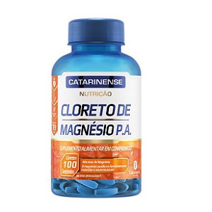 Cloreto de Magnésio P.A. - 100 Comprimidos - Catarinense