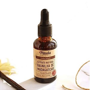 Extrato Natural de Baunilha de Madagascar - 30ml - Pitada