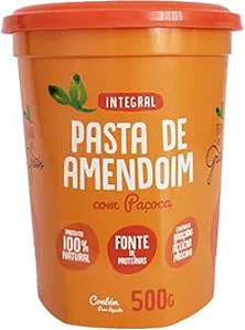 Pasta de Amendoim Cremosa Com Paçoca 500g - Terra dos Grãos