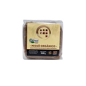 Missô Orgânico Massa Fermentada Soja e Arroz Orgânicos 500g