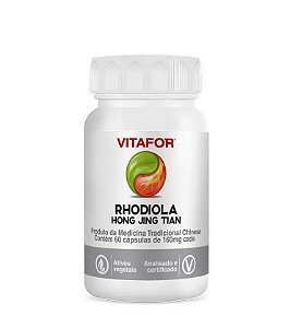 Rhodiola Hong Jing Tian - 60 Cápsulas 160mg - Vitafor