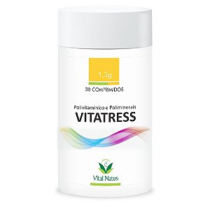 Vitatress Polivitaminicos e Poliminerais 30 Comprimidos 1,3g