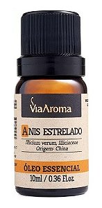 Óleo Essencial de Anis Estrelado - 10ml - Via Aroma