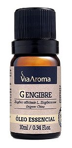 Óleo Essencial Gengibre - 10ml - Via Aroma