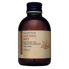 Óleo Vegetal de Amêndoa Doce 120ml Via Aroma