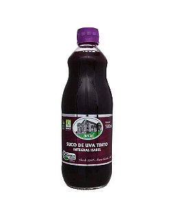 Suco de Uva Tinto Integral Bordô - 500ml - AECIA