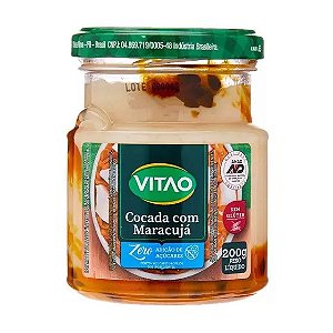 Cocada Com Maracujá Zero - 200g - Vitao