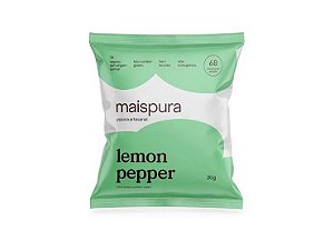 Pipoca Artesanal Lemon Pepper 20g Mais Pura