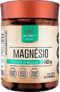 Magnesio Bisglicinato 60 Capsulas (1400mg) Nutrify