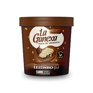 Pasta de Amendoim Sabor Leitinho Black 450g La Ganexa