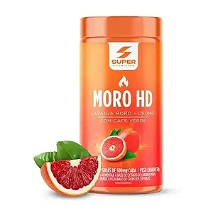 Moro HD - 60 Cápsulas 500mg - Super Nutrition