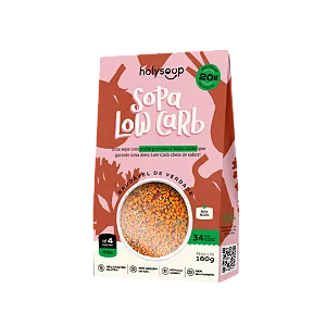 Sopa Low Carb - 180g - Holysoop
