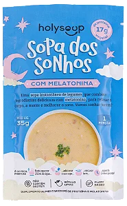 Sopa dos Sonhos Com Melatonina - 35g - Holysoop