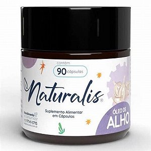 Óleo de Alho - 90 Cápsulas - Naturalis
