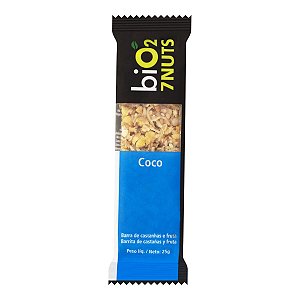 Barra de Castanhas e Frutas biO2 Nuts Damasco 25 g - biO2