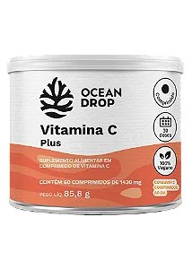 Vitamina C Plus - 60 Comprimidos - Ocean Drop