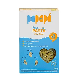 Macarrão Infantil Mini Elbow - 200g - Papapá