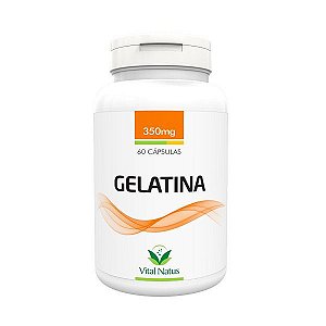 Gelatina - 60 Cápsulas (350mg) - Vital Natus