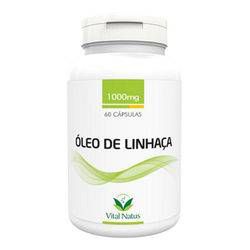 Óleo de Linhaça - 60 Cápsulas (1000mg) - Vital Natus