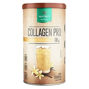 Colágeno Hidrolisado Sabor Baunilha - 450g - Nutrify