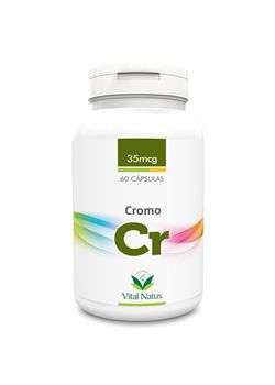 Cromo - 60 Cápsulas (35mcg) - Vital Natus