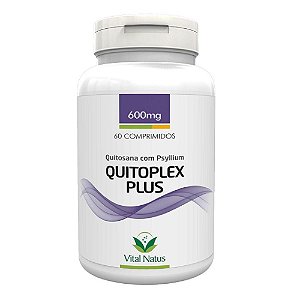 Quitoplex Plus - 60 Cápsulas (600mg) - Vital Natus