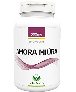 Amora Miúra - 60 Cápsulas (500mg) - Vital Natus