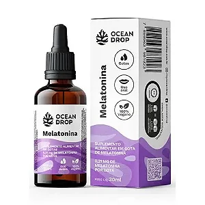 Melatonina em Gotas  - 30ml (0,21mg/por gota) - Ocean Drop