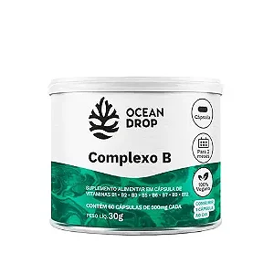 Complexo B - 60 Caps 500mg -Ocean Drop
