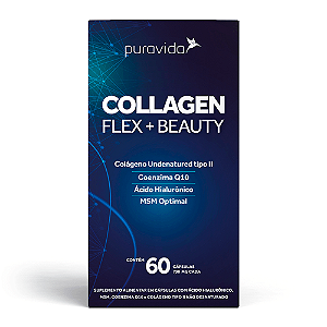 Collagen Flex + Beauty - 60 Cápsulas - Pura Vida