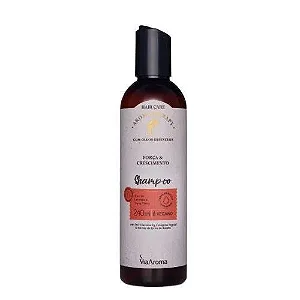 Shampoo Força e Crescimento - 240ml - Via Aroma