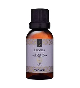 Essência Hidrossolúvel Clássicas Lavanda - 30ml  - Via Aroma