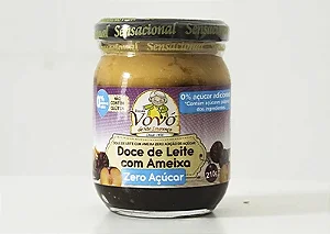 Doce de Leite com Ameixa Zero Açúcar - 210g - Doces da Vovó
