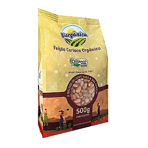 Feijão Carioca Orgânico - 500g - Biorgânica