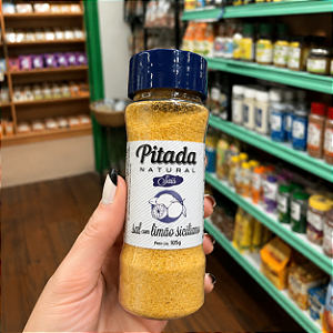 Pitada Natural Sal Com Limao 105g