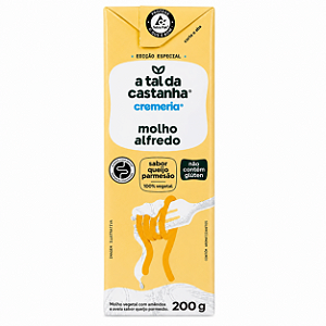 Molho Alfredo Cremeria Vegetal - 200g - A Tal Da Castanha
