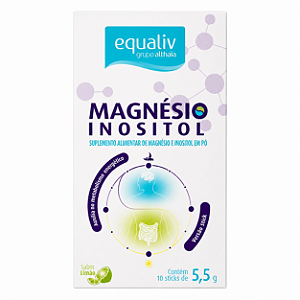 Magnesio Inositol Sabor Limao 330g - Equaliv