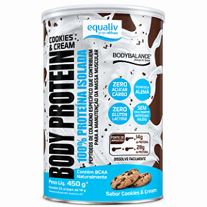 Body Protein Cookies & Cream 450g – BodyBalance Equaliv