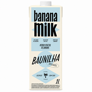 Banana Milk Sabor Baunilha - 1L
