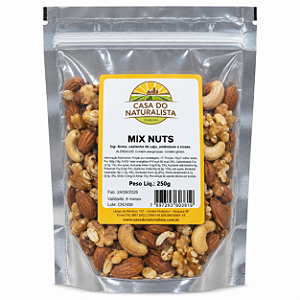 Mix de Nuts - 250g - Casa do Naturalista
