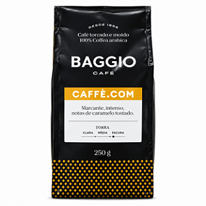 Café Caffè.com Torrado e Moído 250g – Baggio