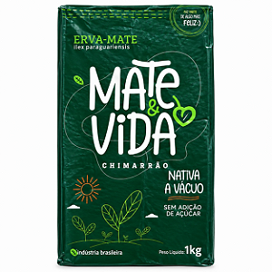 Erva-Mate Chimarrão Nativa a Vácuo - 1kg - Mate & Vida
