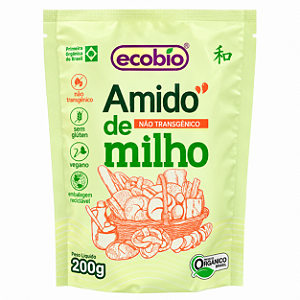 Amido de Milho Orgânico 200g - Ecobio