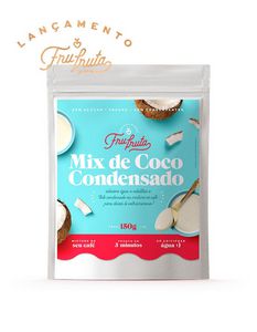 Mix de Coco Condensado (Vegano) 150g - Fru-Fruta