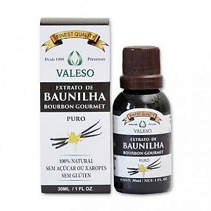 Extrato de Baunilha - 30ml - Valeso